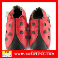 Good Quality OEM New Style red and black embroidered custom design hot selling best fancy baby shoes